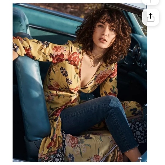 Farm Rio sunlit floral maxi dress - Picture 3 of 10